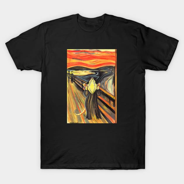 The Scream T-Shirt by Possum Mood